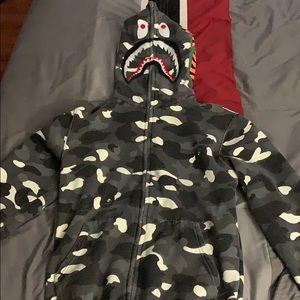 Bape “City Camo” Shark Zip Hoodie 🙀🔥